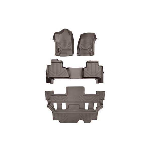 Front, Rear, and Rear Floorliners, 47607-1-2-7